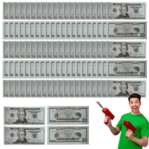 Djowyh Sammelbare Dollarnoten | Filmrequisiten Fake Dollars - Lernspielzeug Rollenspiel Geld Kompakt Für Kinder Jugendliche Erwachsene Eltern Djowyh Sammelbare Dollarnoten | Filmrequisiten Fake Dollars - Lernspielzeug Rollenspiel Geld Kompakt Für Kinder Jugendliche Erwachsene Eltern von Djowyh