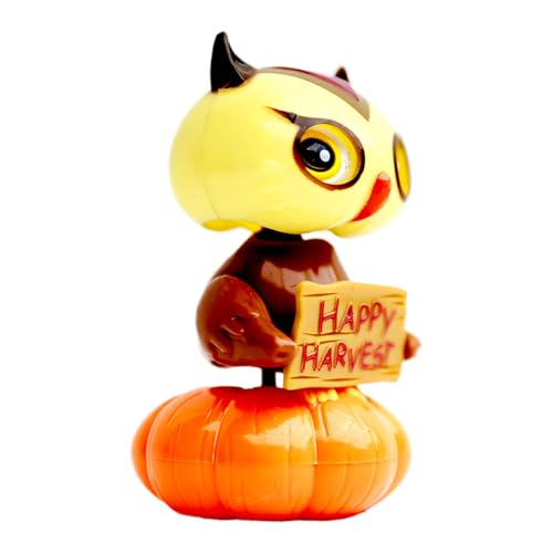 Djowyh Solar Spielzeug | -Eulen Solartanzfigur - Wackelnder Tänzer Sammlerstück Gruselig Für Schreibtisch Fenster Auto Zuhause Party Erwachsene Halloween Deko Djowyh Solar Spielzeug | -Eulen Solartanzfigur - Wackelnder Tänzer Sammlerstück Gruselig Für Schreibtisch Fenster Auto Zuhause Party Erwachsene Halloween Deko von Djowyh