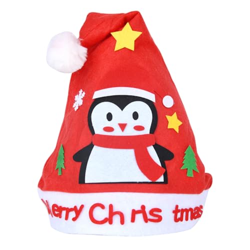 Djowyh Weihnachtshut Bastelset | Zeichentrick Weihnachtshut Bastelset für Kinder | Santa Spielzeug Set für Mädchen Kinder Kindergarten Weihnachten Valentinstag Djowyh Weihnachtshut Bastelset | Zeichentrick Weihnachtshut Bastelset für Kinder | Santa Spielzeug Set für Mädchen Kinder Kindergarten Weihnachten Valentinstag von Djowyh