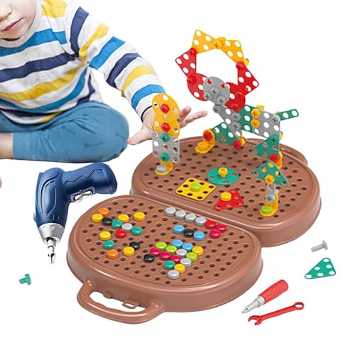 Djowyh Werkzeugkoffer Für Kinder | Rollenspiel Konstruktionsspielzeug Für Kinder | Lernspielzeug Für Mädchen Und Ab 3 Jahren Djowyh Werkzeugkoffer Für Kinder | Rollenspiel Konstruktionsspielzeug Für Kinder | Lernspielzeug Für Mädchen Und Ab 3 Jahren von Djowyh