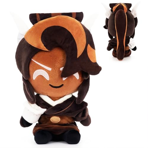 Cookie Run Kingdom PlüSchtier 10in Weiches Schattenmilch Keks PlüSch,SüßEs Kuscheltier FüR Gaming-Fans & 4 5 6 7 8 9 JäHrige Jungen & MäDchen,Squishy Spielcharakter Spielzeug. (Caramel Arrow Cookie) von Dlishka