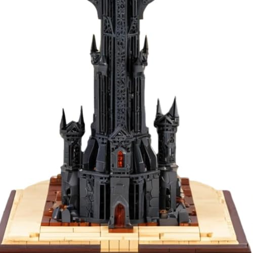 Lord Of Castle Architecture Klemmbausteine,988 Teile Fantasy Burg Bauset Mit Led Licht,Kreatives Lernspielzeug FüR Erwachsene & Kinder,Dunkler Turm Modell,Ideal Icons Geschenk FüR Kreatives Spielen. von Dlishka