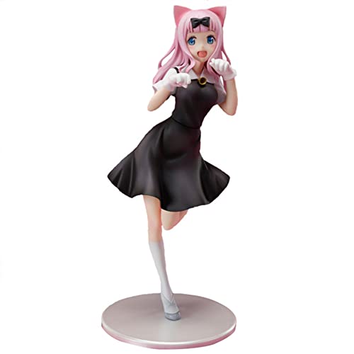 Dmspace Anime Kaguya-sama: Liebe ist Krieg Charakter Shinomiya Kaguya/Fujiwara Chika Actionfigur Kreativität Modell Puppe Ornamente Valentinstagsgeschenke von Dmspace