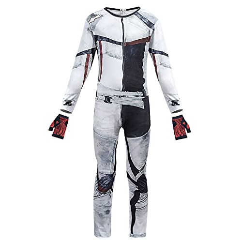 Dmspace Cosplay Jay Carlos Cosplay Kostüme für Jungen Erwachsene Evie Carlos Halloween Weihnachtsfeier Cosplay Outfits Body Full Set Kostüm von Dmspace