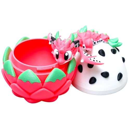 Dmuzsoih 3D Gedrucktes Drachenei | Lebendiges Drachenei Spielzeug | Artikuliertes Flexibles Gliedermodell Tier | Deko Für Schule Zuhause Büro Reise Nachttisch Auto Dmuzsoih 3D Gedrucktes Drachenei | Lebendiges Drachenei Spielzeug | Artikuliertes Flexibles Gliedermodell Tier | Deko Für Schule Zuhause Büro Reise Nachttisch Auto von Dmuzsoih