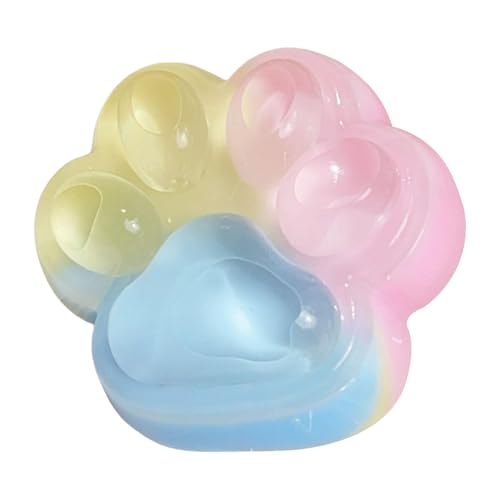 Dmuzsoih 7x6cm Katzenpfoten Squishy Toy - Squishy Pfote Stressball, Weiche Pfoten Squishy Ball, Cat Paw Squeeze Toy, Handgemachte Squishy Big Cat Paw, Süße Katzenpfoten Quetschspielzeuge Für Kinder von Dmuzsoih