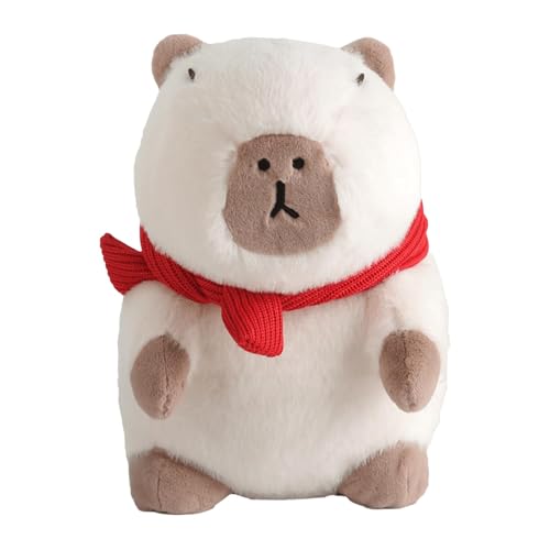 Dmuzsoih Capybara Plüsch, Capybara Stofftier | Weiches Cartoon-Spielzeug - Niedliche Capybara-Plüsch-Capibara-Kuscheltiere, Plüschtiere, Kuschelpuppen für Kinder von Dmuzsoih