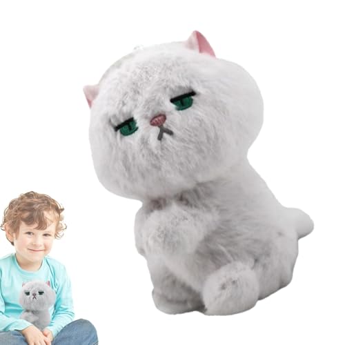 Dmuzsoih Cat Stuffed Animals - Cute Cat Plush Toy Stuffed Animals Cat | Plush Cat Pendent, Multifunctional Cat Decorations for Kids, Birthday, Parties, Tree, Fly Netets von Dmuzsoih