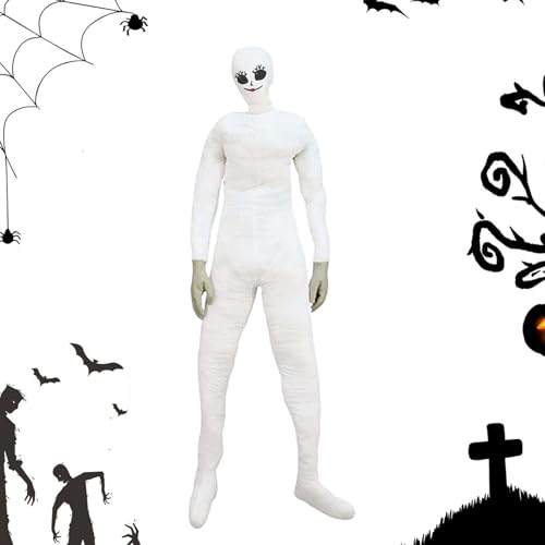 Dmuzsoih Halloween Mannequin Requisiten, 6FT/182CM Halloween Schaufensterpuppe In Lebensgröße, Horror Deko, Realistische Deko Für Gruselhaus Escape Room Theaterbühne Kostümparty Dmuzsoih Halloween Mannequin Requisiten, 6FT/182CM Halloween Schaufensterpuppe In Lebensgröße, Horror Deko, Realistische Deko Für Gruselhaus Escape Room Theaterbühne Kostümparty von Dmuzsoih