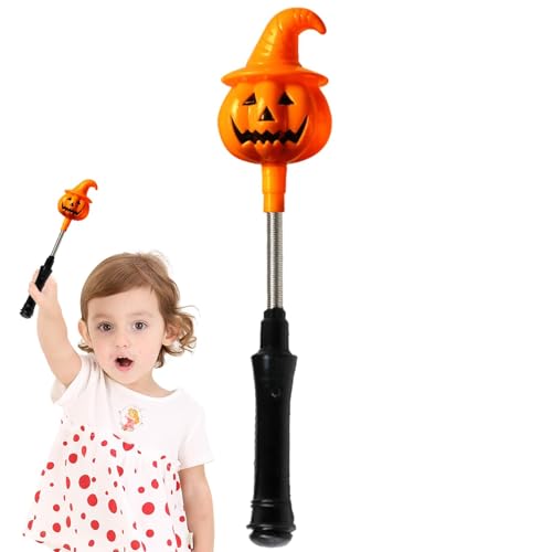 Dmuzsoih Halloween-Taschenlampe,Halloween-Leuchtspielzeug - Leuchtender stab - Geister-Blinkstab, Shake-Spielzeug für gruselige Halloween-Partygeschenke für Mädchen und von Dmuzsoih