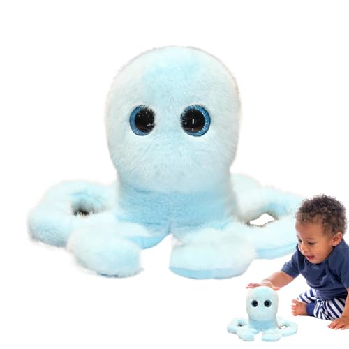 Dmuzsoih Sealife-Plüschtiere,Meerestiere-Plüschtiere - Stofftiere Spielzeug,Plüschtiere Meeresschildkröte, Meerestier-Plüschtiere, Kuscheltiere Haie, Meereskuscheltiere für Freundinnenkinder von Dmuzsoih