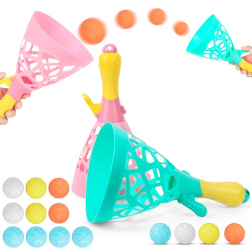 Dncvb Fangballspiel 12Pcs Fangballspiel Kinder Wurfspiel Kinder Outdoor Fangbecher Spiel mit 2 Fangbechern und 10 Bällen, Ballfangspiel für Jungen Mädchen Erwachsenen Party, Garten Dncvb Fangballspiel 12Pcs Fangballspiel Kinder Wurfspiel Kinder Outdoor Fangbecher Spiel mit 2 Fangbechern und 10 Bällen, Ballfangspiel für Jungen Mädchen Erwachsenen Party, Garten von Dncvb