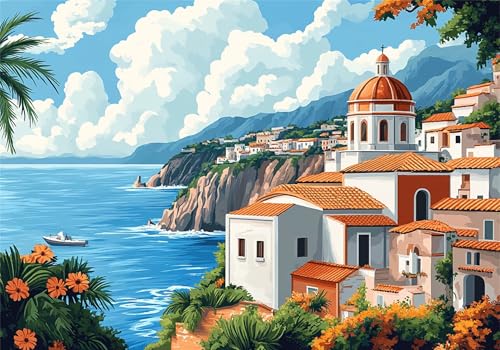 Puzzle 4000 Teile Erwachsene Am Meer 141x87cm,4000pcs Klassische Puzzles Landschaft Anspruchsvoll Jigsaw Spielzeug Puzzlespiel Impossible Holzpuzzle Geeignet für alle Altersgruppen Geschenk P-848 Puzzle 4000 Teile Erwachsene Am Meer 141x87cm,4000pcs Klassische Puzzles Landschaft Anspruchsvoll Jigsaw Spielzeug Puzzlespiel Impossible Holzpuzzle Geeignet für alle Altersgruppen Geschenk P-848 von Dnnufagg