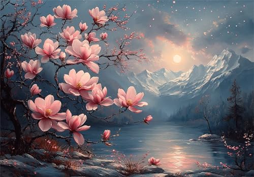 Puzzle 4000 Teile Erwachsene Landschaft 141x87cm,4000pcs Klassische Puzzles Blume Anspruchsvoll Jigsaw Spielzeug Puzzlespiel Impossible Holzpuzzle Geeignet für alle Altersgruppen Geschenk P-905 Puzzle 4000 Teile Erwachsene Landschaft 141x87cm,4000pcs Klassische Puzzles Blume Anspruchsvoll Jigsaw Spielzeug Puzzlespiel Impossible Holzpuzzle Geeignet für alle Altersgruppen Geschenk P-905 von Dnnufagg