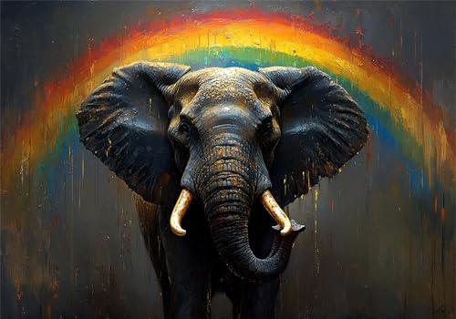 Puzzle 4000 Teile Erwachsene Regenbogen 141x87cm,4000pcs Klassische Puzzles Elefant Anspruchsvoll Jigsaw Spielzeug Puzzlespiel Impossible Holzpuzzle Geeignet für alle Altersgruppen Geschenk P-938 Puzzle 4000 Teile Erwachsene Regenbogen 141x87cm,4000pcs Klassische Puzzles Elefant Anspruchsvoll Jigsaw Spielzeug Puzzlespiel Impossible Holzpuzzle Geeignet für alle Altersgruppen Geschenk P-938 von Dnnufagg