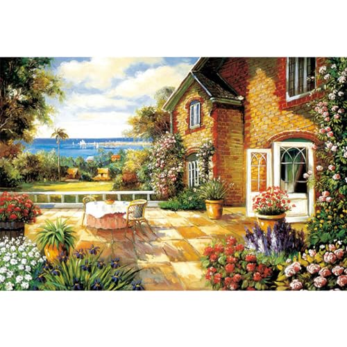 DoHTeck Puzzle Holzpuzzle (1000 Teile), Familienspiele für Erwachsene und Jugendliche (29,72 x 19,88 Zoll) von DoHTeck