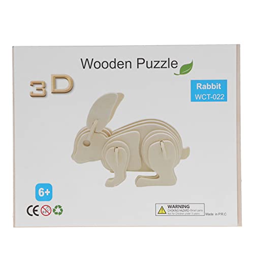 3D-Holzpuzzles, Holzpuzzles für Erwachsene, Tiere, Bundle-Set, 3D-Puzzle, Erleuchtung, Denksportaufgaben, Pädagogisches STEM-Spielzeug für Erwachsene Männer (#5) von Doact