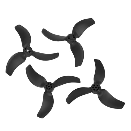 Doact 3-Blatt-Propeller, Ersatz des Drohnenpropellers, Sanfterer Flug für Avata 2-Drohnen (Black) von Doact