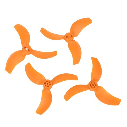 Doact 3-Blatt-Propeller, Ersatz des Drohnenpropellers, Sanfterer Flug für Avata 2-Drohnen (ORANGE) von Doact