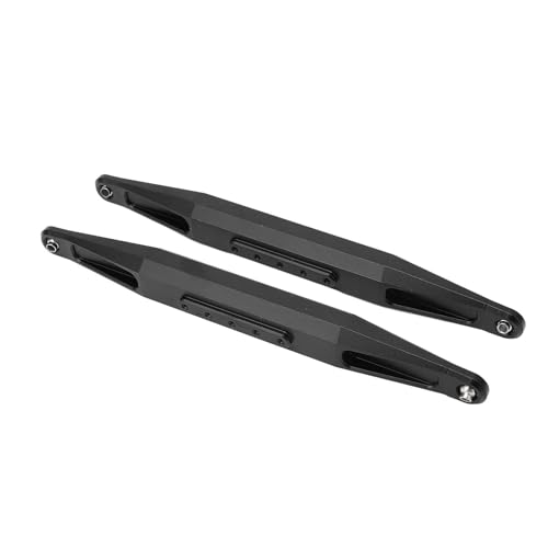 Doact RC Car Hinterer Unterarm, RC Hintere Untere Längslenker Verbessert Verbessern Sie das Handling Leichte Aluminiumlegierung 2PCS für UD1002 UD1002se (Black) von Doact