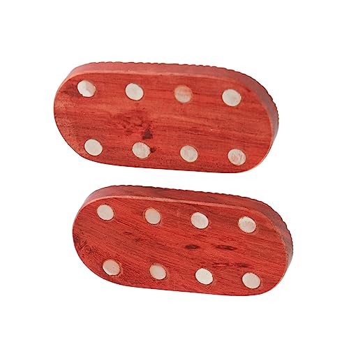 Fidget Slider, Roter Holzmagnet Fidget Push Fidget Slider Fingertip Fidget Slider Spielzeug für Büro und Zuhause (Unbegrenzte Wasserwellen) von Doact