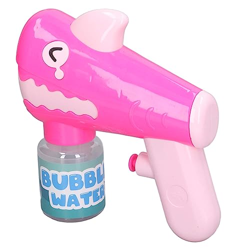 Langstrecken-Wasserspielzeug, Elektrisches Wasserspielzeug mit Großer Kapazität, Coole Aussicht, Einfacher Griff, Kontinuierliches Spray, Hai-Form mit Flasche für Poolparty (PINK) von Doact