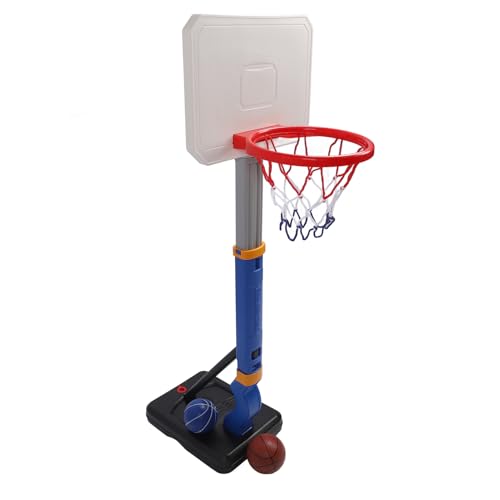 Pool-Basketball-Loop, 5 Gänge, Höhenverstellbar, Leicht, Langlebig, Einfach zu Montieren, Pool-Basketballspiel, 138 cm Durchmesser, Zum Spielen Im Freien von Doact