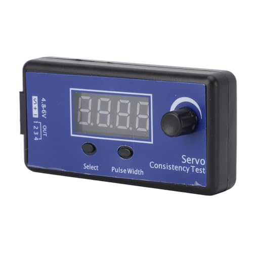 RC ESC-Konsistenztester, RC Digital Servo Tester Ausgangssignalbreite 800-2200us für RC-Flugzeuge von Doact