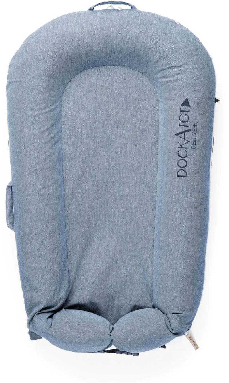 DockATot Deluxe+ Babynest, Indigo Chambray von DockATot