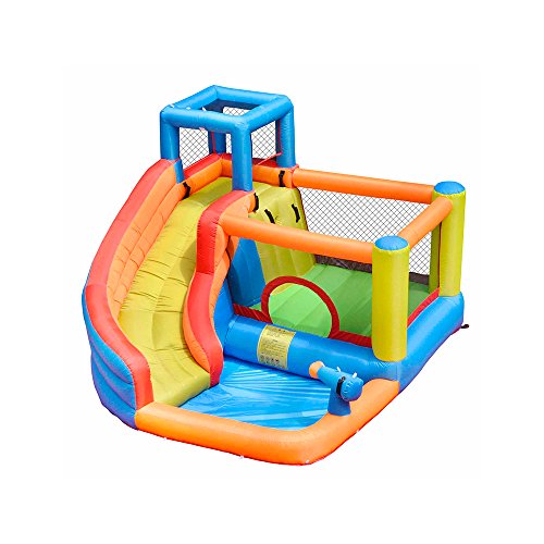 Aufblasbare Bounce Slide Haus Jumper Wasserrutsche Park Combo für Kinder Outdoor Party mit Luftgebläse von Doctor Dolphin