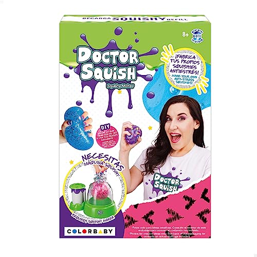 Doctor Squish 48086 Nachfüll-Kit, Squishy-Bälle, Anti-Stress, Squishies-Spielzeug, Geschenk für Kinder von Doctor Squish