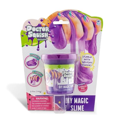 Doctor Squish - Magic Slime Blister Pack - Purple - 100 Grams von Doctor Squish