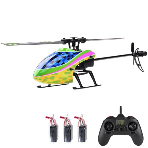 Dodoore Hubschrauber, 2,4 GHz 4CH RC Helikopter Keine Querruder Helicopter Auto Hover 6-Achsen-Gyroskop Stabilisierung 360 ° Rolle EIN-Tasten-Start und Landung von Dodoore