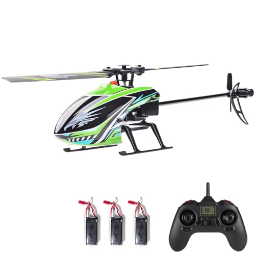 Dodoore Hubschrauber, 2,4 GHz 4CH RC Helikopter Keine Querruder Helicopter Auto Hover 6-Achsen-Gyroskop Stabilisierung 360 ° Rolle EIN-Tasten-Start und Landung von Dodoore