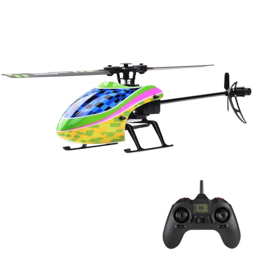 Dodoore Hubschrauber, 2,4 GHz 4CH RC Helikopter Keine Querruder Helicopter Auto Hover 6-Achsen-Gyroskop Stabilisierung 360 ° Rolle EIN-Tasten-Start und Landung von Dodoore