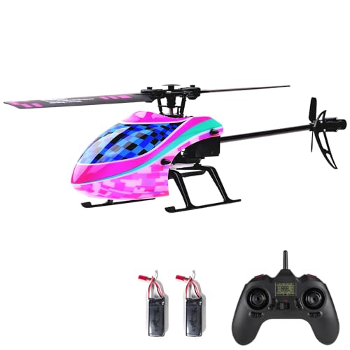 Dodoore Hubschrauber, 2,4 GHz 4CH RC Helikopter Keine Querruder Helicopter Auto Hover 6-Achsen-Gyroskop Stabilisierung 360 ° Rolle EIN-Tasten-Start und Landung von Dodoore