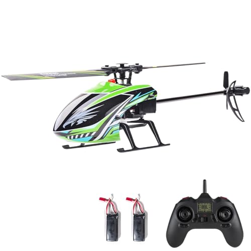 Dodoore Hubschrauber, 2,4 GHz 4CH RC Helikopter Keine Querruder Helicopter Auto Hover 6-Achsen-Gyroskop Stabilisierung 360 ° Rolle EIN-Tasten-Start und Landung von Dodoore