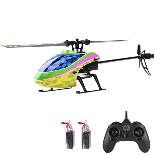 Dodoore Hubschrauber, 2,4 GHz 4CH RC Helikopter Keine Querruder Helicopter Auto Hover 6-Achsen-Gyroskop Stabilisierung 360 ° Rolle EIN-Tasten-Start und Landung von Dodoore