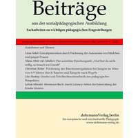 Beiträge aus der sozialpädagogischen Ausbildung von DohrmannVerlag.berlin