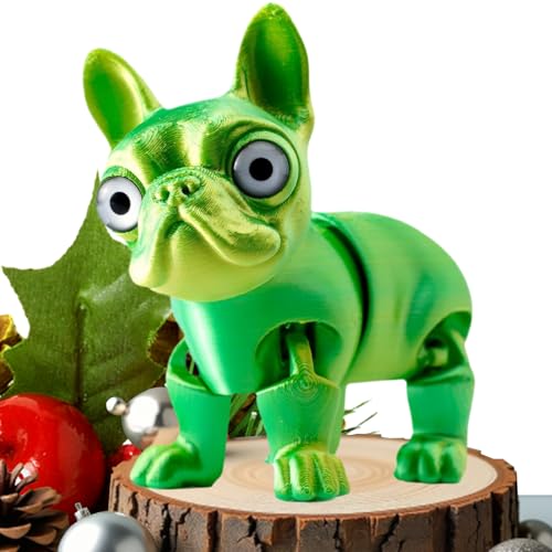 Doiyislem 3D Gedruckter Hund | Artikulierter Bulldogge Zappelspielzeug,Stressabbau Zappelfigur Für Schreibtisch Ostern Weihnachten Party Deko Geburtstag Doiyislem 3D Gedruckter Hund | Artikulierter Bulldogge Zappelspielzeug,Stressabbau Zappelfigur Für Schreibtisch Ostern Weihnachten Party Deko Geburtstag von Doiyislem