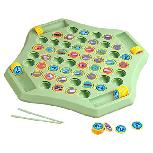 Doiyislem Passendes Brettspiel für Kinder, Tierschachspiel, Tierschach-Familienbrettspiel, Passendes Spiel, 104X Schach für Spieleabende, Reisen, Lernaktivitäten im Vorschulalter von Doiyislem