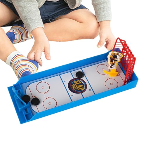 Doiyislem Tischhockeyspiel, Fußballtischspiel | Tisch-Hockey-Fußball 8,11 Zoll,Lernfähiges Fingerfußball-Brettspiel, Tischspielzeug für den nächtlichen Lernspaß im Vorschulalter von Doiyislem