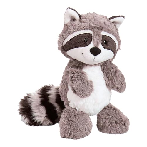 Kuscheltier Waschbär Rod 25cm-Plüschtier Für Mädchen, Jungens&Babys - Flauschiger Stofftier Waschbär Zum Spielen, Sammeln & Kuscheln | Waschbär Plüschtier | Schmusetier Für Kuscheltierliebhaber von Doiyislem