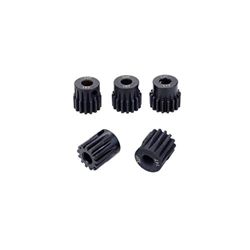 DollaTek 5PCS 32DP 5mm 13T 14T 15T 16T 17T Motorgetriebe-Kombisatz für bürstenlosen 1/8 RC Car-Motor DollaTek 5PCS 32DP 5mm 13T 14T 15T 16T 17T Motorgetriebe-Kombisatz für bürstenlosen 1/8 RC Car-Motor von DollaTek