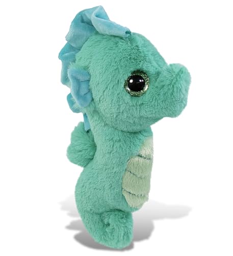 DolliBu Seepferdchen Big Eye Plush - Super Soft Stuffed Animal Cute Sea Animal Plush Adorable Fluffy Stuffed Animal for Boys Girls Stuffed Zoo Animals Plush Gift for Babies, Kids, Adults - 10 Inches von Dollibu