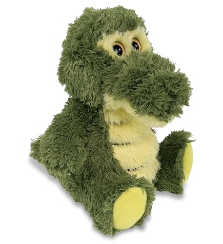 DolliBu Sitzender Alligator Big Eye Plush - Super Soft Stuffed Animal Plush Adorable Fluffy Stuffed Animal for Boys Girls Stuffed Zoo Animals Plush Gift for Babies, Kids, Adults - 6 Inch von Dollibu