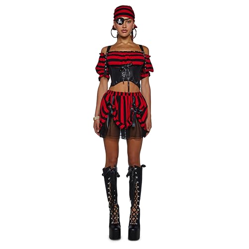 Dolls Kill Shiver Me Timbers Piratenkostüm XL von Dolls Kill