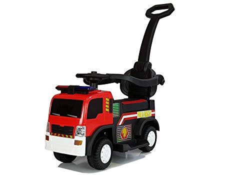 Slider Car 5in1 Fire Truck 6V Leder 2.4 GHz Feuerwehr LKW Sound und Licht von Dolu