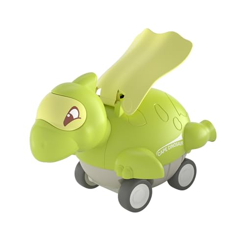 Domasvmd 5'' Baby Wickelspielzeug Drücken Dinosaurier Automodell Kleinkinder Reibungs Rückziehauto Kleinkinder 2/3 von Domasvmd