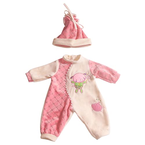 Domasvmd Kleidung Outfit Neugeborene Babys Passende Kleidung Zubehör Plüsch Body Ornament Set von Domasvmd